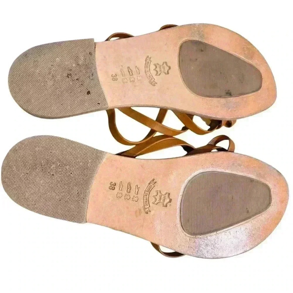 Corcione Sadali Women Sandals Made in Italy Size 38 - Picture 4 of 4